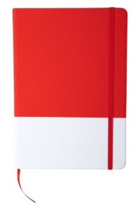 Mirvan jegyzetfüzet piros fehér AP721638-05