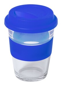 Durnox üveg utazóbögre kék átlátszó AP721950-06