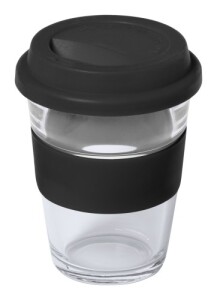 Durnox üveg utazóbögre fekete átlátszó AP721950-10