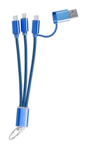 Frecles USB töltős kulcstartó kék AP722111-06