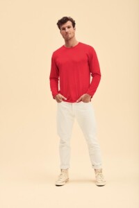 Iconic Long Sleeve hosszúujjú póló piros AP722446-05_L