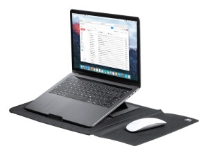 Broomer RPET laptop tartó fekete AP722599-10