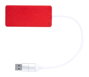 Kalat USB hub piros AP722746-05