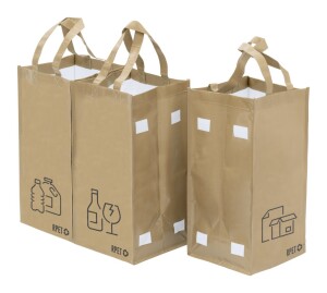 Stuggar RPET szelektív hulladékgyűjtő táskák natúr AP722831