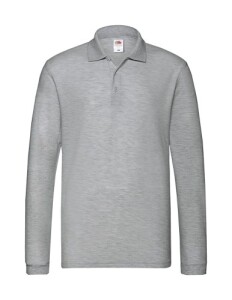 Premium Long Sleeve galléros póló szürke AP722863-77_L