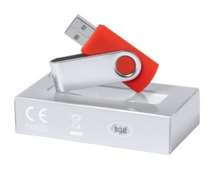Yeskal 8GB USB memória piros AP723209-05