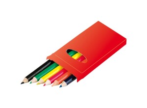 Garten 6 db-os színes ceruza készlet piros AP731349-05