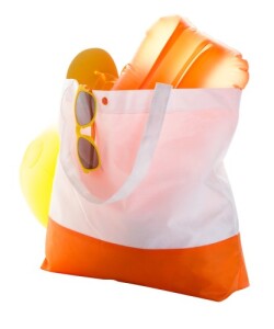 Bagster strandtáska fehér narancssárga AP731433-03