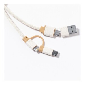 Denny USB töltőkábel natúr AP733381-00