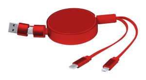Freud USB töltőkábel piros AP733944-05