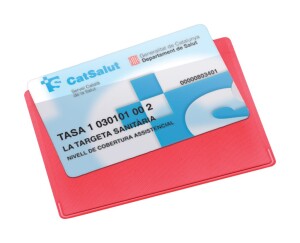 Kazak bankkártya tartó piros AP741218-05
