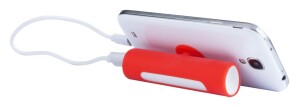 Khatim USB power bank piros fehér AP741468-05