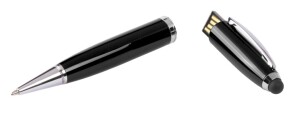 Sivart 16Gb golyóstoll USB memóriával fekete AP741731-10_16GB