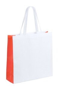 Decal bevásárlótáska fehér narancssárga AP741903-03