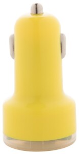 Denom USB autós töltő sárga AP741944-02