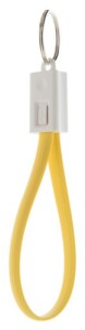 Pirten mobil töltő kulcstartóval sárga fehér AP781082-02