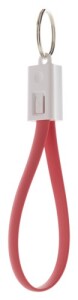 Pirten mobil töltő kulcstartóval piros fehér AP781082-05