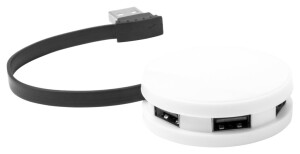 Niyel USB hub fekete fehér AP781136-10