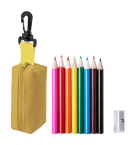 Migal tolltartó mini ceruza készlettel sárga AP781272-02
