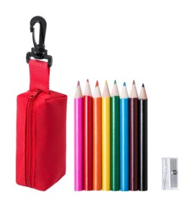 Migal tolltartó mini ceruza készlettel piros AP781272-05
