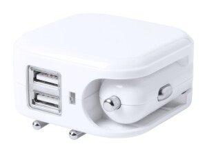 Dabol USB autós töltő fehér AP781608-01