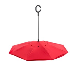 Hamfrey visszafordítható esernyő piros AP781637-05
