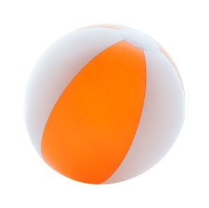 Zeusty strandlabda (ø28 cm) narancssárga fehér AP781730-03