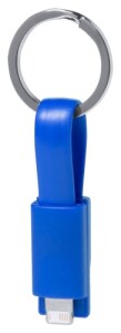 Holnier USB töltős kulcstartó kék szürke AP781847-06