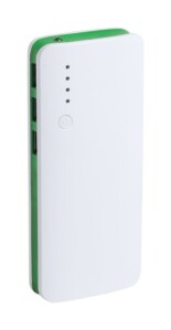 Kaprin power bank zöld fehér AP781878-07