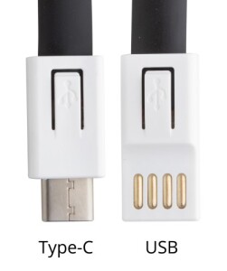 Doffer USB Type-C nyakpánt fekete AP781884-10