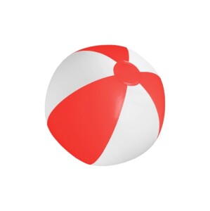 Playo strandlabda (ø28 cm) fehér piros AP781978-01-05