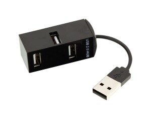 Geby USB hub fekete AP791184-10