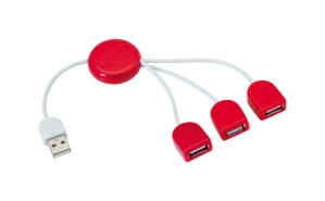 POD USB elosztó piros fehér AP791402-05