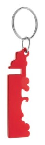 Peterby sörnyitós kulcstartó piros AP809548-05