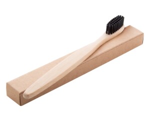 Boohoo Mini gyerek bambusz fogkefe fekete natúr AP809568-10