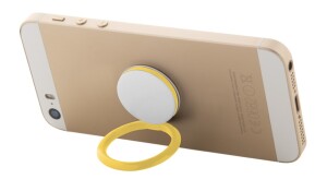 Cloxon mobiltelefon-tartó gyűrű sárga AP810425-02