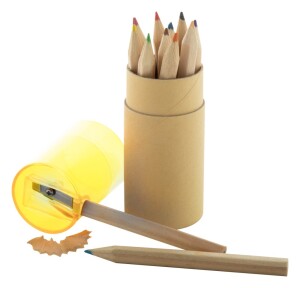 Gallery 12 ceruza készlet sárga natúr AP812601-02