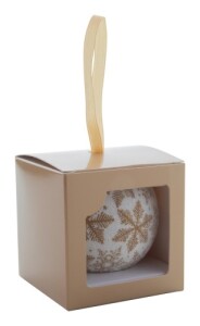 Aspelund karácsonyfa dísz arany fehér AP845178-98