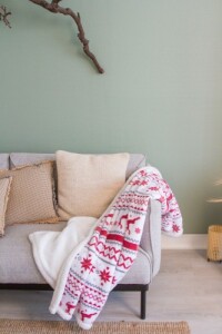 Hobborn RPET karácsonyi takaró többszínű AP861008