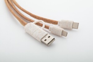 Koruku USB töltőkábel natúr AP864019