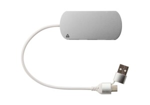 Raluhub USB hub ezüst AP864022-21