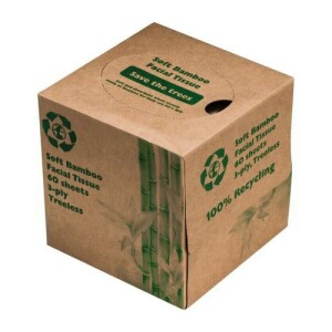 Alassio papírzsebkendő dobozban barna 049201