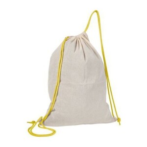 Londonderry pamut hátizsák (140 g/m²) sárga 092008
