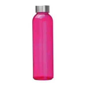 Indianapolis üveg kulacs, 500 ml rózsaszín 139411