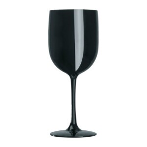 St. Moritz műanyag pezsgős pohár, 450 ml fekete 146103
