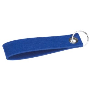 RPET filc kulcstartó kék 323504