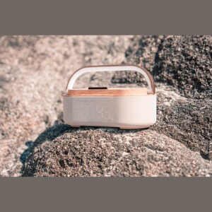 MoLu Limassol multifunkciós bluetooth hangszóró bézs 393413