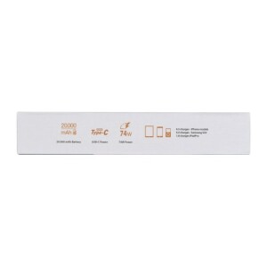 MoLu Marbella powerbank, 20.000 mAh fekete 398203