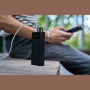MoLu Marbella powerbank, 20.000 mAh fekete 398203