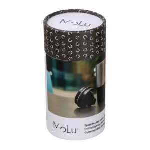 MoLu Saint-Jérôme termoszbögre,  500 ml fekete 483103